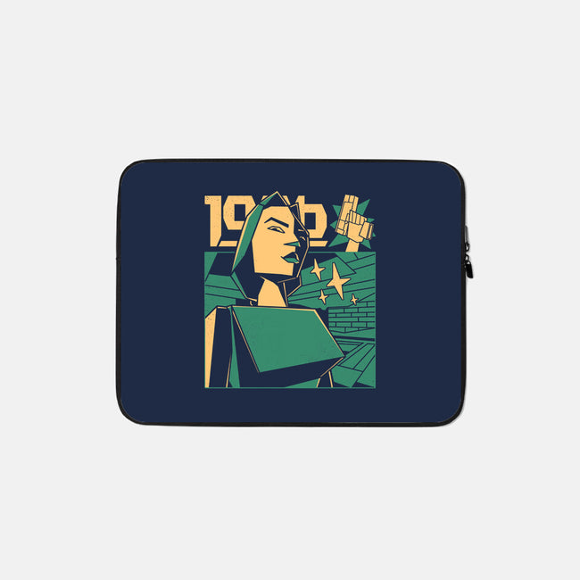 Polygonal Archeologist-None-Zippered-Laptop Sleeve-estudiofitas