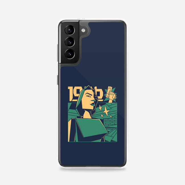 Polygonal Archeologist-Samsung-Snap-Phone Case-estudiofitas