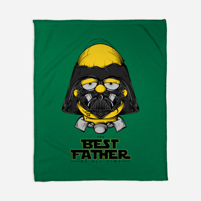 The Best Father-None-Fleece-Blanket-GODZILLARGE
