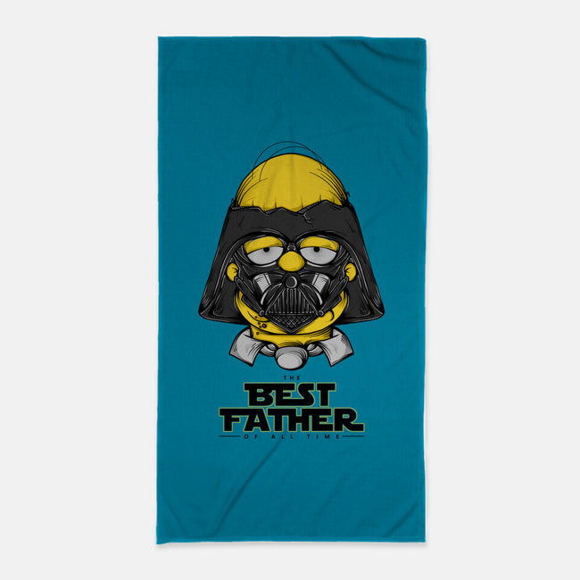 The Best Father-None-Beach-Towel-GODZILLARGE