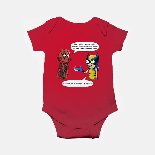 Deadrick And Wolvy-Baby-Basic-Onesie-Smagnaferous