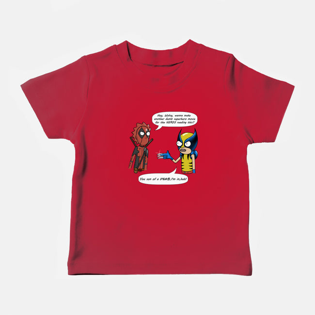 Deadrick And Wolvy-Baby-Basic-Tee-Smagnaferous