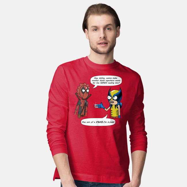 Deadrick And Wolvy-Mens-Long Sleeved-Tee-Smagnaferous
