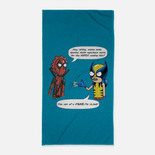 Deadrick And Wolvy-None-Beach-Towel-Smagnaferous