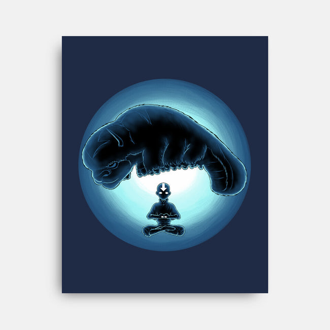 Boy In The Iceberg-None-Stretched-Canvas-rmatix