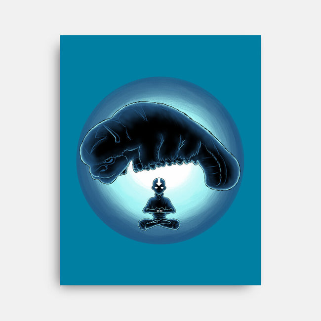 Boy In The Iceberg-None-Stretched-Canvas-rmatix