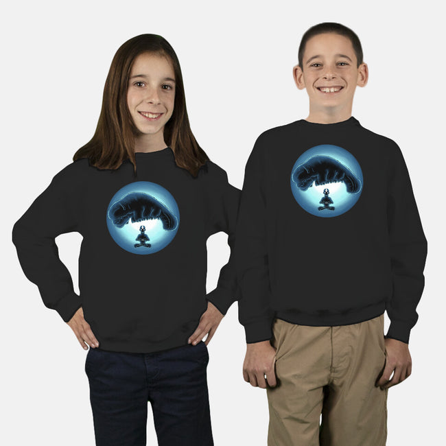 Boy In The Iceberg-Youth-Crew Neck-Sweatshirt-rmatix