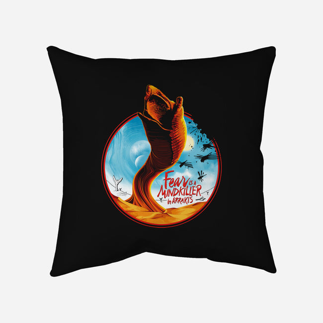 Mindkiller In Arrakis-None-Non-Removable Cover w Insert-Throw Pillow-CappO