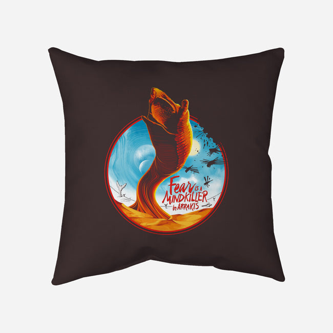 Mindkiller In Arrakis-None-Removable Cover-Throw Pillow-CappO
