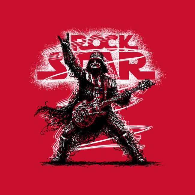 Rock Star Vader-None-Removable Cover-Throw Pillow-alnavasord