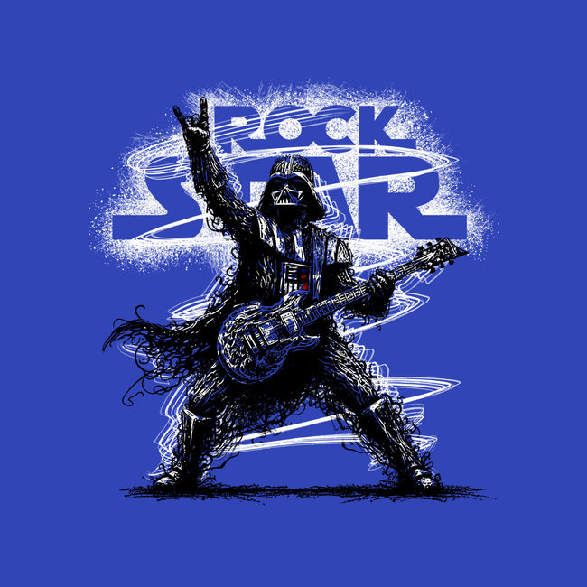 Rock Star Vader-Womens-V-Neck-Tee-alnavasord