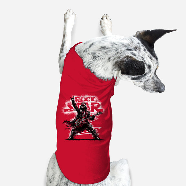 Rock Star Vader-Dog-Basic-Pet Tank-alnavasord