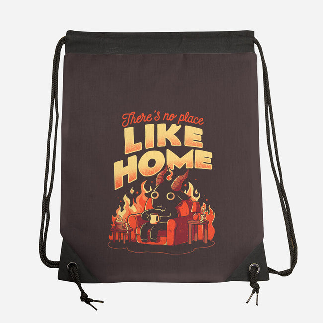 Home Sweet Hell-None-Drawstring-Bag-eduely