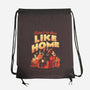 Home Sweet Hell-None-Drawstring-Bag-eduely