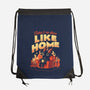 Home Sweet Hell-None-Drawstring-Bag-eduely