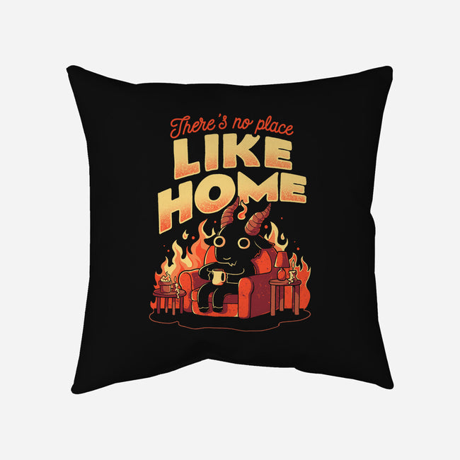 Home Sweet Hell-None-Non-Removable Cover w Insert-Throw Pillow-eduely