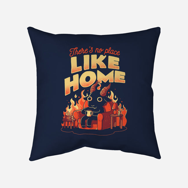 Home Sweet Hell-None-Non-Removable Cover w Insert-Throw Pillow-eduely