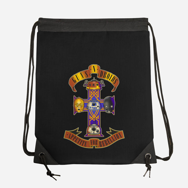 Guns N Droids-None-Drawstring-Bag-retrodivision