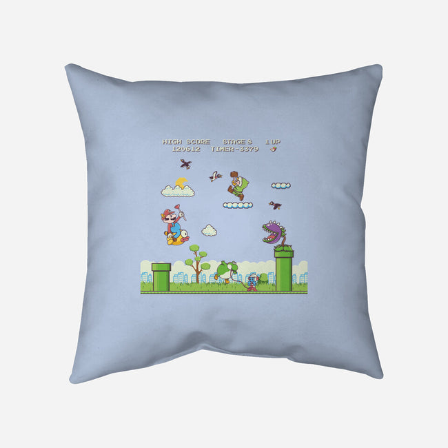 Gaming World-None-Removable Cover w Insert-Throw Pillow-Xentee
