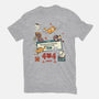 Too Many Cats Alert-Womens-Basic-Tee-Heyra Vieira