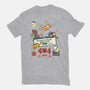 Too Many Cats Alert-Womens-Fitted-Tee-Heyra Vieira