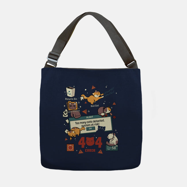 Too Many Cats Alert-None-Adjustable Tote-Bag-Heyra Vieira