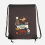 Too Many Cats Alert-None-Drawstring-Bag-Heyra Vieira