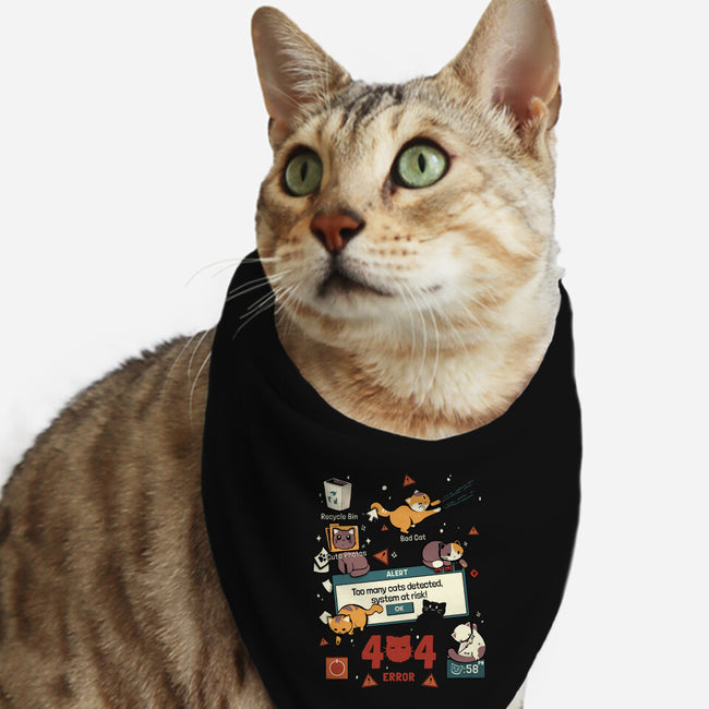 Too Many Cats Alert-Cat-Bandana-Pet Collar-Heyra Vieira