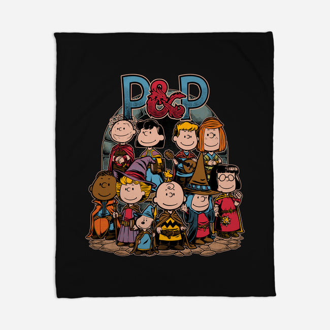 Dungeons And Kids-None-Fleece-Blanket-Studio Mootant