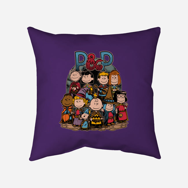 Dungeons And Kids-None-Removable Cover w Insert-Throw Pillow-Studio Mootant