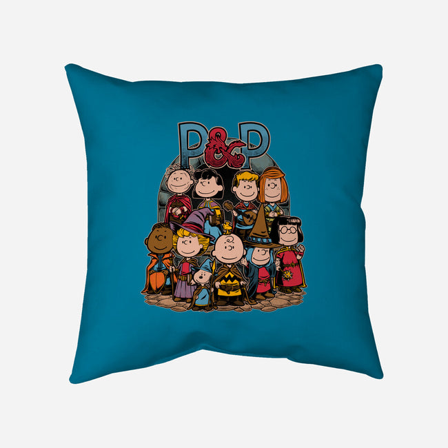 Dungeons And Kids-None-Removable Cover w Insert-Throw Pillow-Studio Mootant