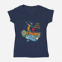 Just Good Friends-Womens-V-Neck-Tee-Gleydson Barboza