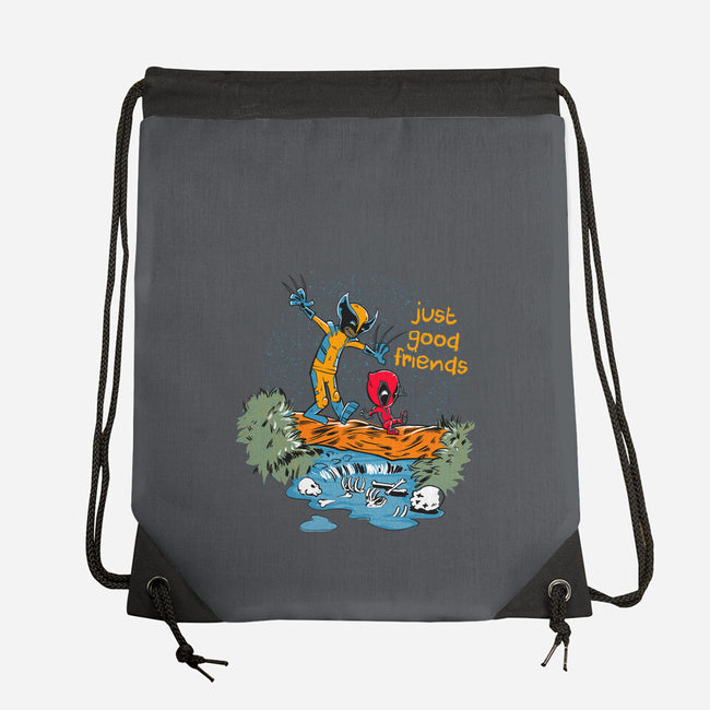 Just Good Friends-None-Drawstring-Bag-Gleydson Barboza