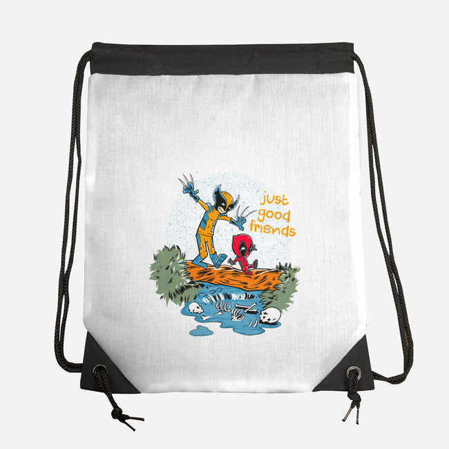 Just Good Friends-None-Drawstring-Bag-Gleydson Barboza