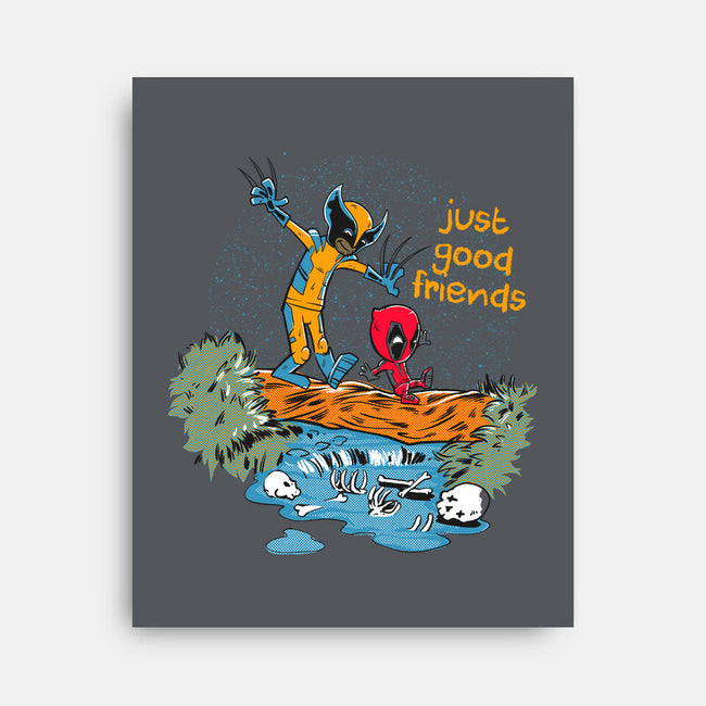 Just Good Friends-None-Stretched-Canvas-Gleydson Barboza