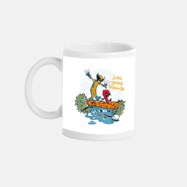 Just Good Friends-None-Mug-Drinkware-Gleydson Barboza