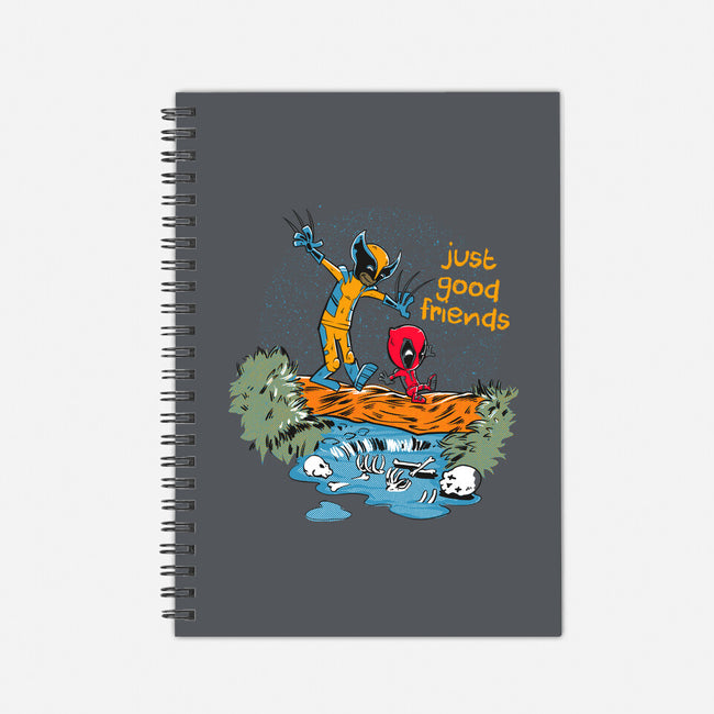 Just Good Friends-None-Dot Grid-Notebook-Gleydson Barboza