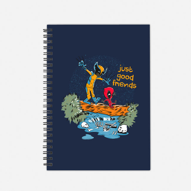 Just Good Friends-None-Dot Grid-Notebook-Gleydson Barboza