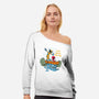 Just Good Friends-Womens-Off Shoulder-Sweatshirt-Gleydson Barboza