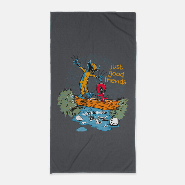 Just Good Friends-None-Beach-Towel-Gleydson Barboza