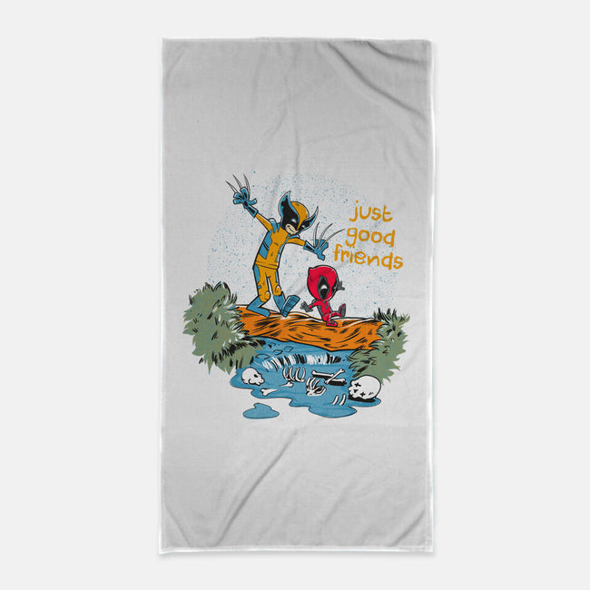 Just Good Friends-None-Beach-Towel-Gleydson Barboza