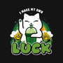 I Make My Own Luck-Womens-Basic-Tee-bloomgrace28