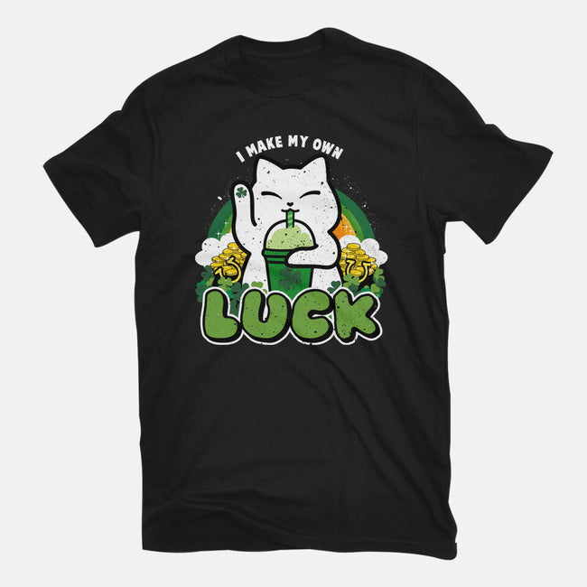 I Make My Own Luck-Womens-Fitted-Tee-bloomgrace28