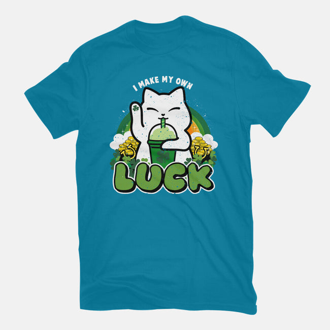 I Make My Own Luck-Unisex-Basic-Tee-bloomgrace28