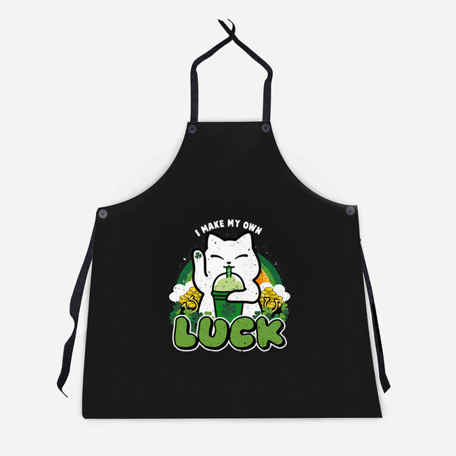 I Make My Own Luck-Unisex-Kitchen-Apron-bloomgrace28
