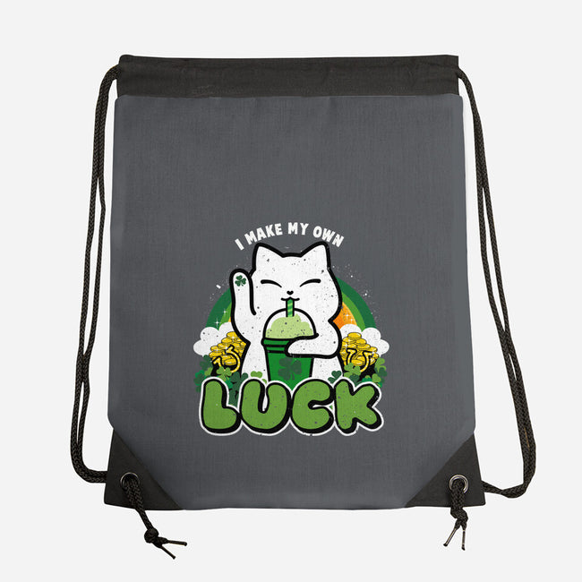 I Make My Own Luck-None-Drawstring-Bag-bloomgrace28