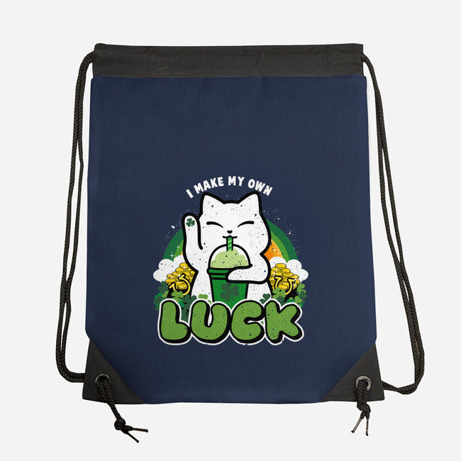 I Make My Own Luck-None-Drawstring-Bag-bloomgrace28