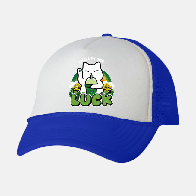 I Make My Own Luck-Unisex-Trucker-Hat-bloomgrace28