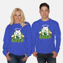 I Make My Own Luck-Unisex-Crew Neck-Sweatshirt-bloomgrace28