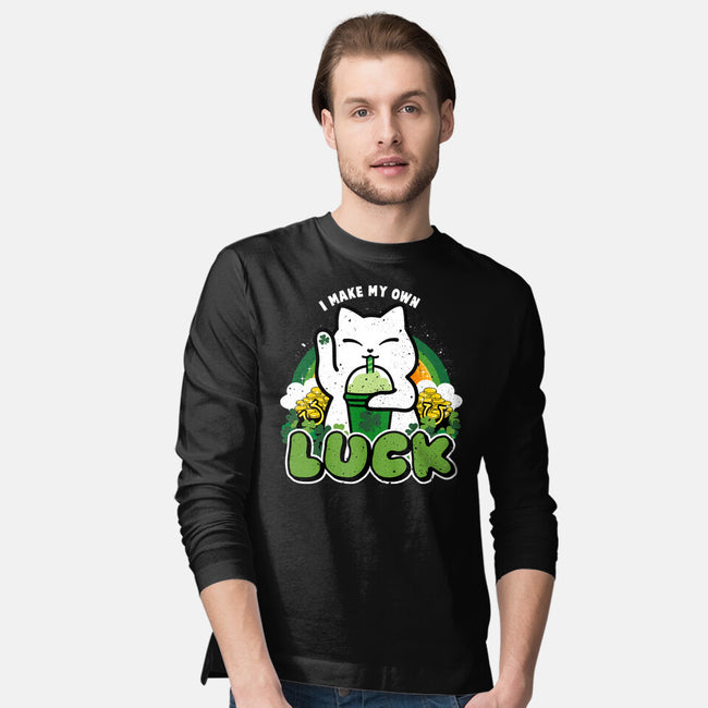 I Make My Own Luck-Mens-Long Sleeved-Tee-bloomgrace28